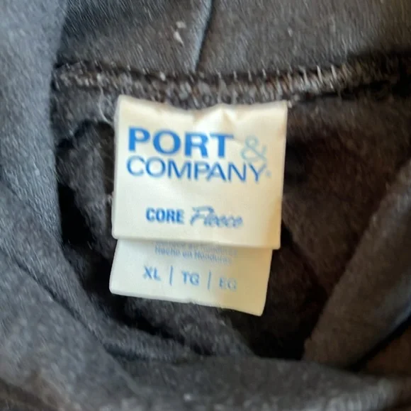 Hoodie Pullover Come Together Black Port &Co. Unisex - Picture 6 of 11